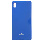 Чехол Mercury Goospery Jelly Case для Sony Xperia Z5 (синий, гелевый)