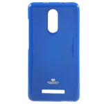Чехол Mercury Goospery Jelly Case для Xiaomi Redmi Note 3 (синий, гелевый)