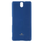 Чехол Mercury Goospery Jelly Case для Sony Xperia C5 ultra (синий, гелевый)