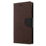 Чехол Mercury Goospery Fancy Diary Case для Apple iPhone 7 plus (коричневый, винилискожа)