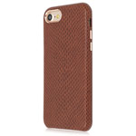 Чехол Occa Lizard II Collection для Apple iPhone 7 (коричневый, кожаный)