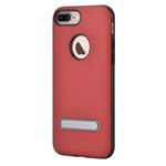 Чехол Devia iStand case для Apple iPhone 7 plus (красный, винилискожа)