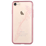 Чехол Devia Crystal Papillon для Apple iPhone 7 (Rose Gold, пластиковый)