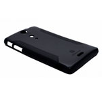 Чехол Nillkin Soft case для Sony Xperia TX LT29i (черный, гелевый)