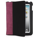 Чехол Odoyo SlimCoat Soft Folio Case для Apple iPad 2/new iPad (фиолетовый/черный, кожанный)