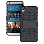 Чехол Yotrix Shockproof case для HTC Desire 728 (черный, пластиковый)