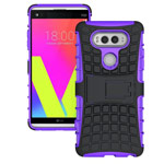 Чехол Yotrix Shockproof case для LG V20 (фиолетовый, пластиковый)