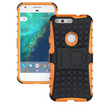 Чехол Yotrix Shockproof case для Google Pixel XL (оранжевый, пластиковый)