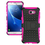 Чехол Yotrix Shockproof case для Samsung Galaxy J5 Prime (розовый, пластиковый)
