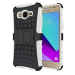 Чехол Yotrix Shockproof case для Samsung Galaxy J2 Prime (белый, пластиковый)