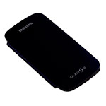 Чехол Yotrix BackCover Flip для Samsung Galaxy S3 i9300 (кожаный, черный)