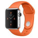 Ремешок для часов Synapse Sport Band для Apple Watch (38 мм, оранжевый, силиконовый)