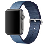 Ремешок для часов Synapse Woven Nylon для Apple Watch (42 мм, синий, нейлоновый)