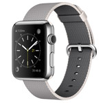 Ремешок для часов Synapse Woven Nylon для Apple Watch (42 мм, серый, нейлоновый)