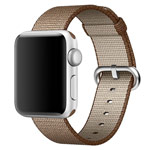 Ремешок для часов Synapse Woven Nylon для Apple Watch (38 мм, коричневый, нейлоновый)