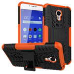 Чехол Yotrix Shockproof case для Meizu M3 Note (оранжевый, пластиковый)