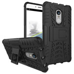 Чехол Yotrix Shockproof case для Xiaomi Redmi Note 4 (черный, пластиковый)