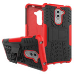 Чехол Yotrix Shockproof case для Huawei Honor 6X (красный, пластиковый)