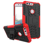 Чехол Yotrix Shockproof case для Huawei Honor 8 (красный, пластиковый)