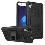 Чехол Yotrix Shockproof case для Huawei Honor 5A (черный, пластиковый)