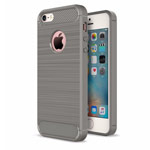 Чехол Yotrix Rugged Armor для Apple iPhone SE (серый, гелевый)