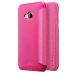 Чехол Nillkin Sparkle Leather Case для HTC U Play (розовый, винилискожа)