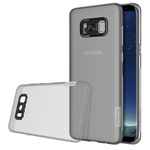 Чехол Nillkin Nature case для Samsung Galaxy S8 plus (серый, гелевый)
