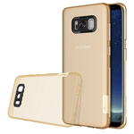 Чехол Nillkin Nature case для Samsung Galaxy S8 plus (золотистый, гелевый)