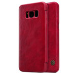 Чехол Nillkin Qin leather case для Samsung Galaxy S8 (красный, кожаный)
