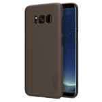 Чехол Nillkin Hard case для Samsung Galaxy S8 (темно-коричневый, пластиковый)