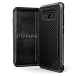 Чехол X-doria Defense Lux для Samsung Galaxy S8 plus (Black Carbon, маталлический)