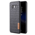 Чехол G-Case Dark Series для Samsung Galaxy S8 plus (Crocodile Skin, кожаный)