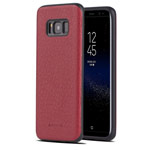 Чехол G-Case Duke Series для Samsung Galaxy S8 plus (красный, кожаный)