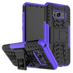 Чехол Yotrix Shockproof case для Samsung Galaxy S8 plus (фиолетовый, пластиковый)