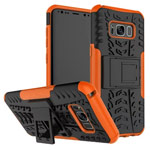 Чехол Yotrix Shockproof case для Samsung Galaxy S8 plus (оранжевый, пластиковый)