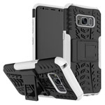 Чехол Yotrix Shockproof case для Samsung Galaxy S8 plus (белый, пластиковый)