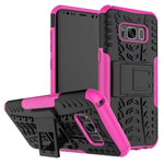 Чехол Yotrix Shockproof case для Samsung Galaxy S8 (розовый, пластиковый)