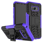 Чехол Yotrix Shockproof case для Samsung Galaxy S8 (фиолетовый, пластиковый)