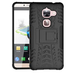 Чехол Yotrix Shockproof case для LeTV Le 2 pro (черный, пластиковый)