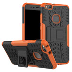 Чехол Yotrix Shockproof case для Huawei P10 lite (оранжевый, пластиковый)