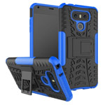 Чехол Yotrix Shockproof case для LG G6 (синий, пластиковый)