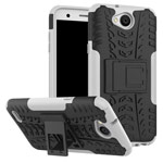 Чехол Yotrix Shockproof case для LG X power 2 (белый, пластиковый)