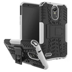 Чехол Yotrix Shockproof case для LG Stylus 3 (белый, пластиковый)