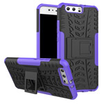 Чехол Yotrix Shockproof case для Huawei P10 (фиолетовый, пластиковый)