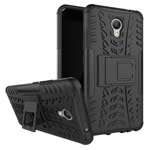 Чехол Yotrix Shockproof case для Meizu M5 Note (черный, пластиковый)