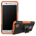 Чехол Yotrix Shockproof case для LG K8 2017 (оранжевый, пластиковый)