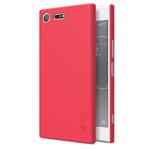 Чехол Nillkin Hard case для Sony Xperia XZ premium (красный, пластиковый)