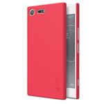 Чехол Nillkin Hard case для Sony Xperia XZ premium (красный, пластиковый)