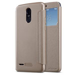 Чехол Nillkin Sparkle Leather Case для LG Stylus 3 (золотистый, винилискожа)