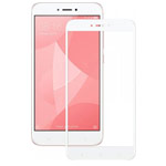 Защитная пленка Yotrix 3D Glass Protector для Xiaomi Redmi 4X (стеклянная, белая)